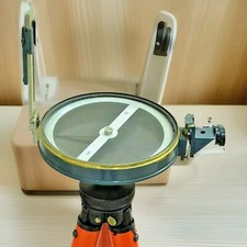 Basic Surveyor Compass 0-360 degree Brass Mix Working Survey Prismatic Compass picture