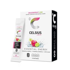 CELSIUS® On-The-Go Powder Sticks Dragonfruit 2.8 Ounce (Pack of 1), Peach picture