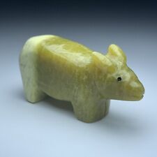1970s Native American Zuni Serpentine Stone Goat Fetish By Mary Tsikewa (d.) picture