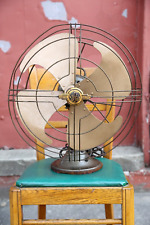 Vintage 1940s General Electric Vortalex Oscillating Fan 16” Blade industrial picture