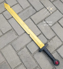 Finn's Scarlet Golden Sword Replica, Adventure Time Inspired Collectible Sword picture