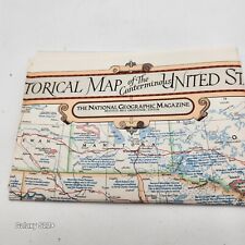Vintage 1967 Nat'l Geographic Orig Historical Map Conterminous United States  picture