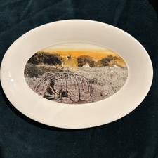 L A Huffman Collectors Plate Titled, “Cheyenne Plenty Bird In His Sweat Lodge” picture