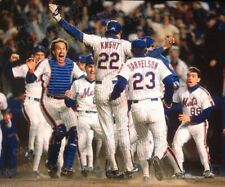 NY Mets Win Game 6 in 1986 World Series Photo Print Poster 1986 Mets picture