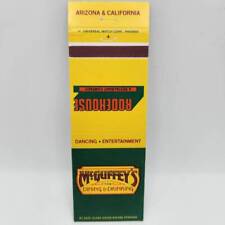 Vintage Matchbook McGuffey's Dining & Drinking Rodehouse Restaurants Arizona & C picture