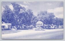 Postcard Redland Court New Smyrna Beach Florida picture