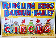 TEN **Lot Of 10 ** Original 1970s Ringling Brothers Barnum Bailey Circus Posters picture