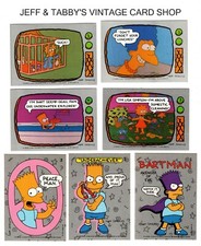 1990 TOPPS THE SIMPSONS CARDS & STICKERS /SEE DROP DOWN MENU FOR CARD U WILL GET picture