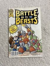 Battle Beasts #1 Blackthorne Publishing Comics 1988 Newsstand Toy Based picture