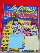 Lee Carvel’s Dirty Comics No. 3 1976 Adult Underground Comic Archie Parody HTF picture