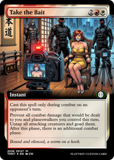 Take the Bait - April O'Neil TMNT MTG Proxy / Playtest CUSTOM picture