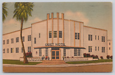 Postcard Miami, Beach, FL, Cadet Hotel, South Beach Art Deco 1950 A258 picture