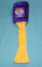 LSU TIGERS Louisiana State University ( X ) Golf Club HEAD Cover SOCK STYLE NCAA picture