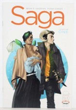 Saga #1 Image Comics 2012 - 1st Print Brian K. Vaughan, Fiona Staples HIGH GRADE picture