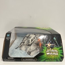 Hasbro Star Wars Power of the Jedi Luke Skywalker's Snowspeeder Vehicle 2001 picture
