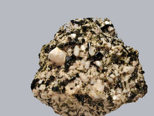 Tourmaline with Calcite--Unknown location picture