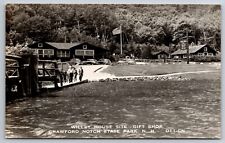 Willey House Site Gift Shop Crawford Notch State Park New Hampshire c1950 RPPC picture