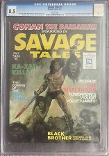 SAVAGE TALES #1 *CGC 8.5 WHITE PAGES * 1971 1ST APP & ORIGIN OF THE MAN-THING picture