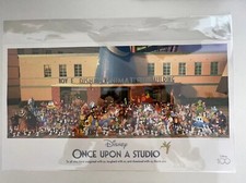 Disney ONCE UPON A STUDIO Lithograph DISNEY 100 Cast Member Exclusive picture