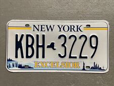 EXPIRED 2020 NEW YORK LICENSE PLATE  EXCELSIOR  KBH-3229  MINT 😎 picture