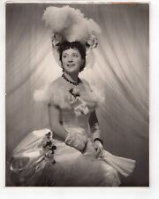 Original 1940s Large Format Photo Actress Helen Morgan Signed by Photographer picture