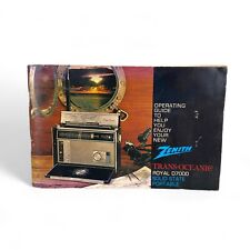 ORIGINAL ZENITH Royal D7000 Trans-Oceanic Portable Receiver Radio Manual picture