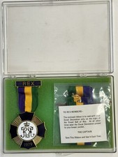1979 KREWE OF REX MEN'S DUCAL PIN PLUS 1979 ANTIQUE BRONZE “HEAVY” DOUBLOON picture
