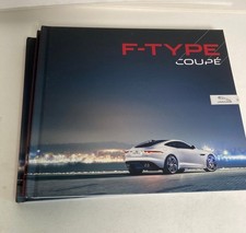 Jaguar F-TYPE Coupe Hardcover Brochure Catalog Original Advertising 2013 picture