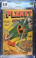 Planet Comics #61 (Fiction House, 1949) CGC 3.0 G/VG - (Planet #7 cover homage) picture