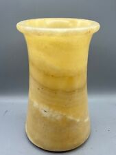 Authentic Marble Stone Indo Greco Bactrian Bactria-Margiana Alabaster Jar Vase picture