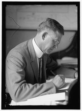 Photo:Man Writing at Desk Portrait c1909-1923 picture