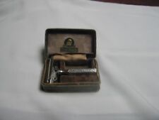 Nice Ever-Ready 1912 Style Silver Tone SE Safety Razor w/Ornate Handle  picture