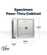 Viva Specimen Pass Thru Cabinet with Dual Sided Access Doors picture
