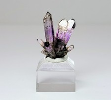 Stunning Amethyst Spray - Deep Purple Pocket, Piedra Porada, Veracruz, Mexico picture