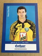 Hans-Uwe Pilz,  Germany 🇩🇪 Dynamo Dresden 1994/95 hand signed picture