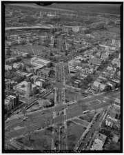 Photo:Washington DC North Carolina Avenue Aerial View 1950s Cityscape picture