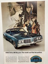 1969 Oldsmobile Delta Eighty Eight 88 Royale Print Ad Bold And Beautiful picture