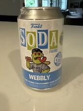 SEALED - Webbly Funko Field Exclusive Soda LE 4000 - 6/28 Game. Chance Of Chase picture