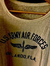 EA.WW11AMAZINGORIG.SUPERRARETEESHAREDUSN/ARMYISSUEDEADSTOCKHORIZ.GROMMHUGE42 picture