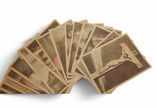 Vintage 1940 Catholic Sacrament Catechism Card Lot, F. Dart,St. Anthony's Guild picture