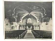 Vtg Architectural Photo Unitarian Church Buffalo NY EA. & W;W; Kent Architects  picture