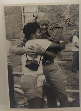 Jimmy Carter Signed 8x10 Vintage Photo Full Signature Habitat For Humanity  picture