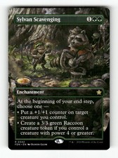 Sylvan Scavenging (Borderless) Foundations 342 Rare Magic: The Gathering NM picture