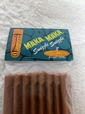 SHAG Josh Agle Tiki Plastic Swizzle Stick Set 8 Maka Maka Tiki Pufferfish Rare picture