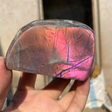 310G Natural Flash Labradorite Quartz Crystal Freeform rough Mineral Healing picture