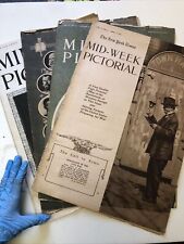 Lot 4: NEW YORK TIMES MID WEEK PICTORIAL MAGAZINE 1915-1917 WWI WAR NEWS PHOTOS picture
