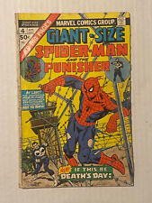 Giant Size Spider-man #4 Marvel 1975 3rd Punisher picture