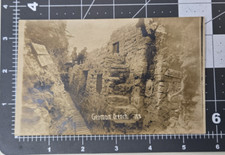 RPPC German Trench 183 Vintage Wartime Real Picture Postcard Blank Back picture
