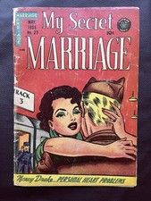 MY SECRET MARRIAGE #23 (1956 Superior) romance Matt Baker Canteen Kate Swipe? picture