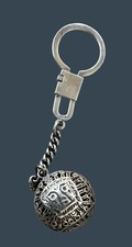 Vintage 925 Sterling silver Peruvian/Mayan Keychain picture